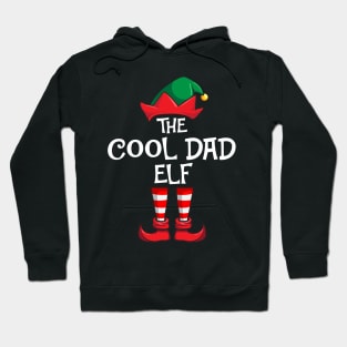 Cool Dad Elf Matching Family Christmas Hoodie